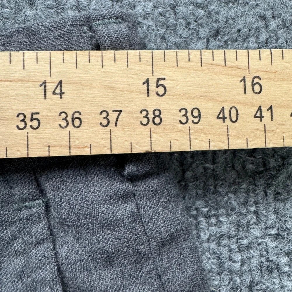Unbranded 100% Pure Wool Dress Pants Mens 30 Gray 25 Inseam USA Made Casual